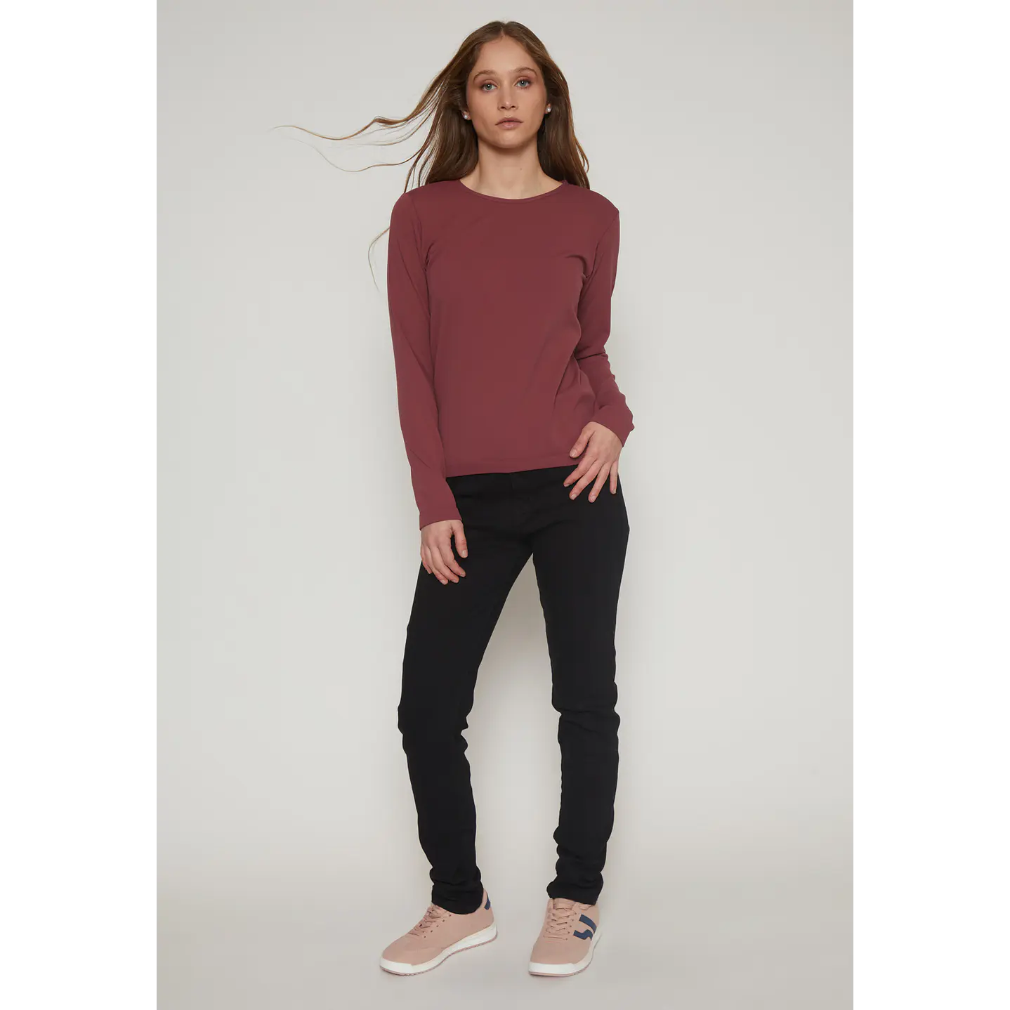 Camiseta Micropolar Mujer Rosado Familyshop 4