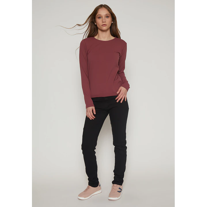 Camiseta Micropolar Mujer Rosado Familyshop 4