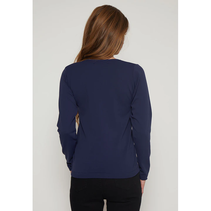 Camiseta Micropolar Mujer Azul Familyshop 2
