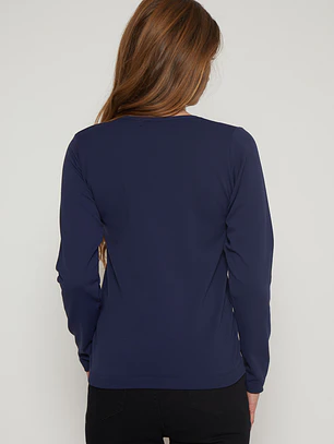 Camiseta Micropolar Mujer Azul Familyshop