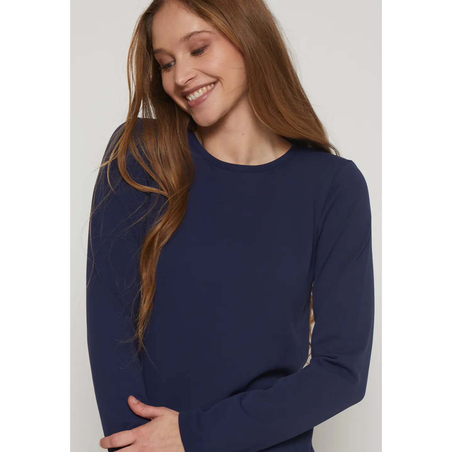 Camiseta Micropolar Mujer Azul Familyshop 3