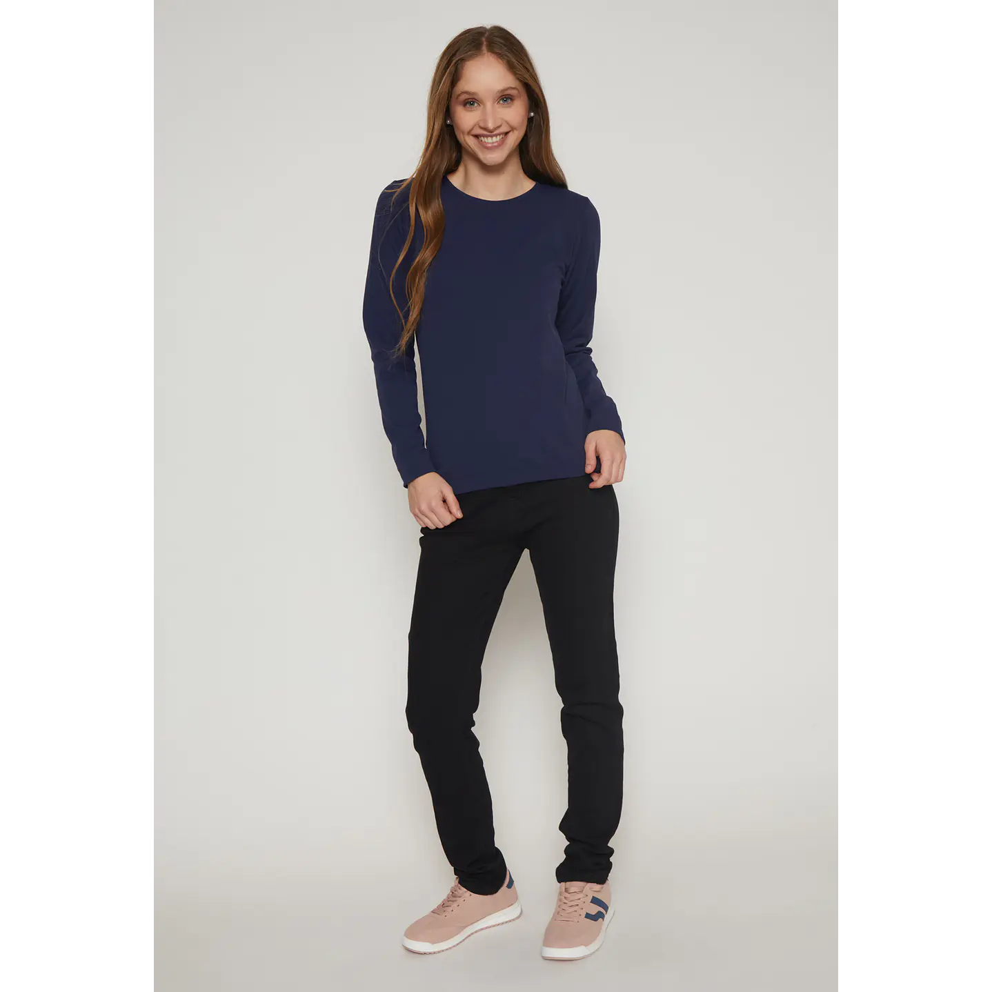 Camiseta Micropolar Mujer Azul Familyshop 4