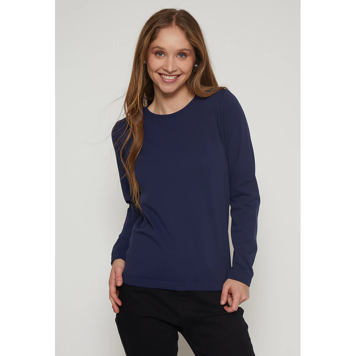 Camiseta Micropolar Mujer Azul Familyshop 1