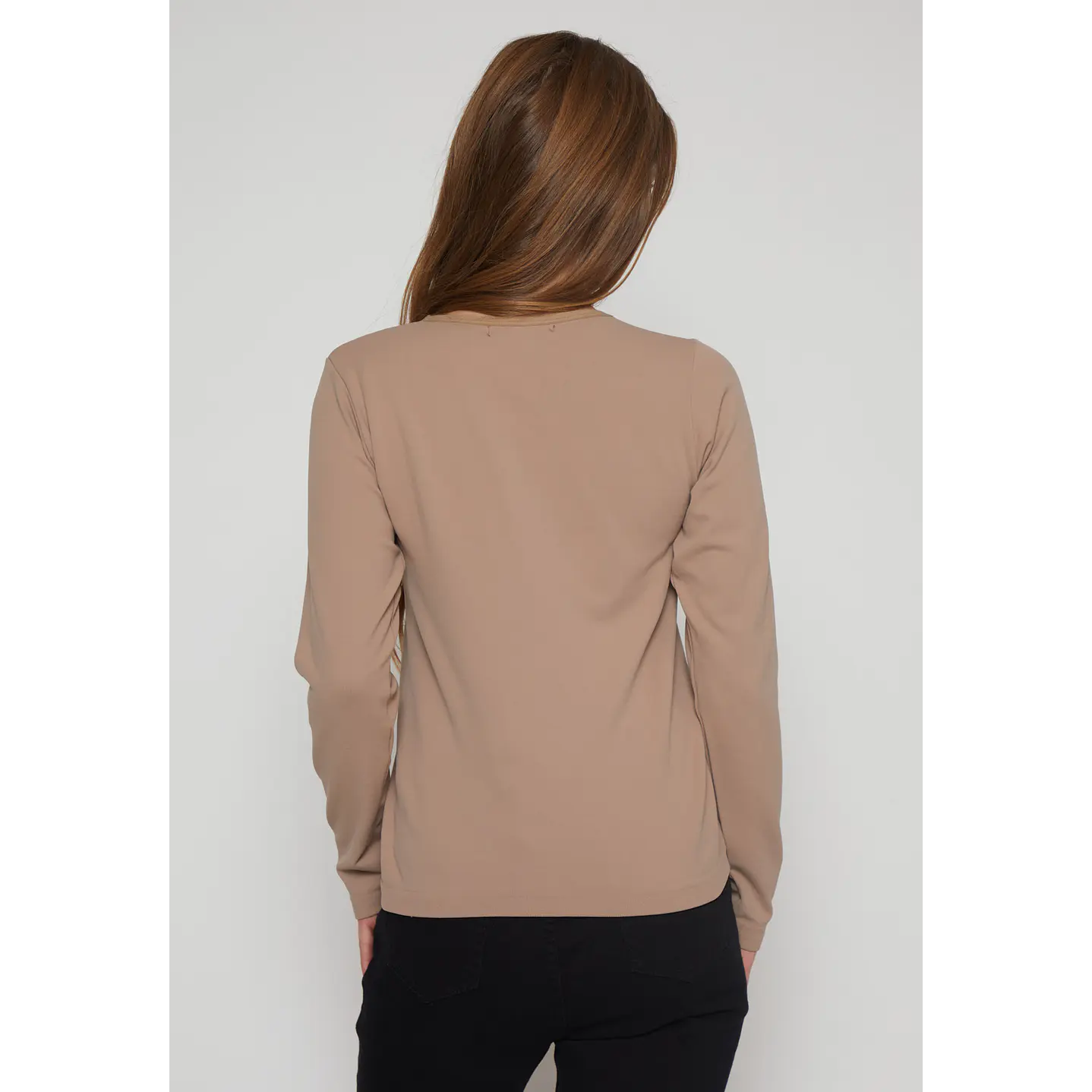 Camiseta Micropolar Mujer Beige Familyshop 2