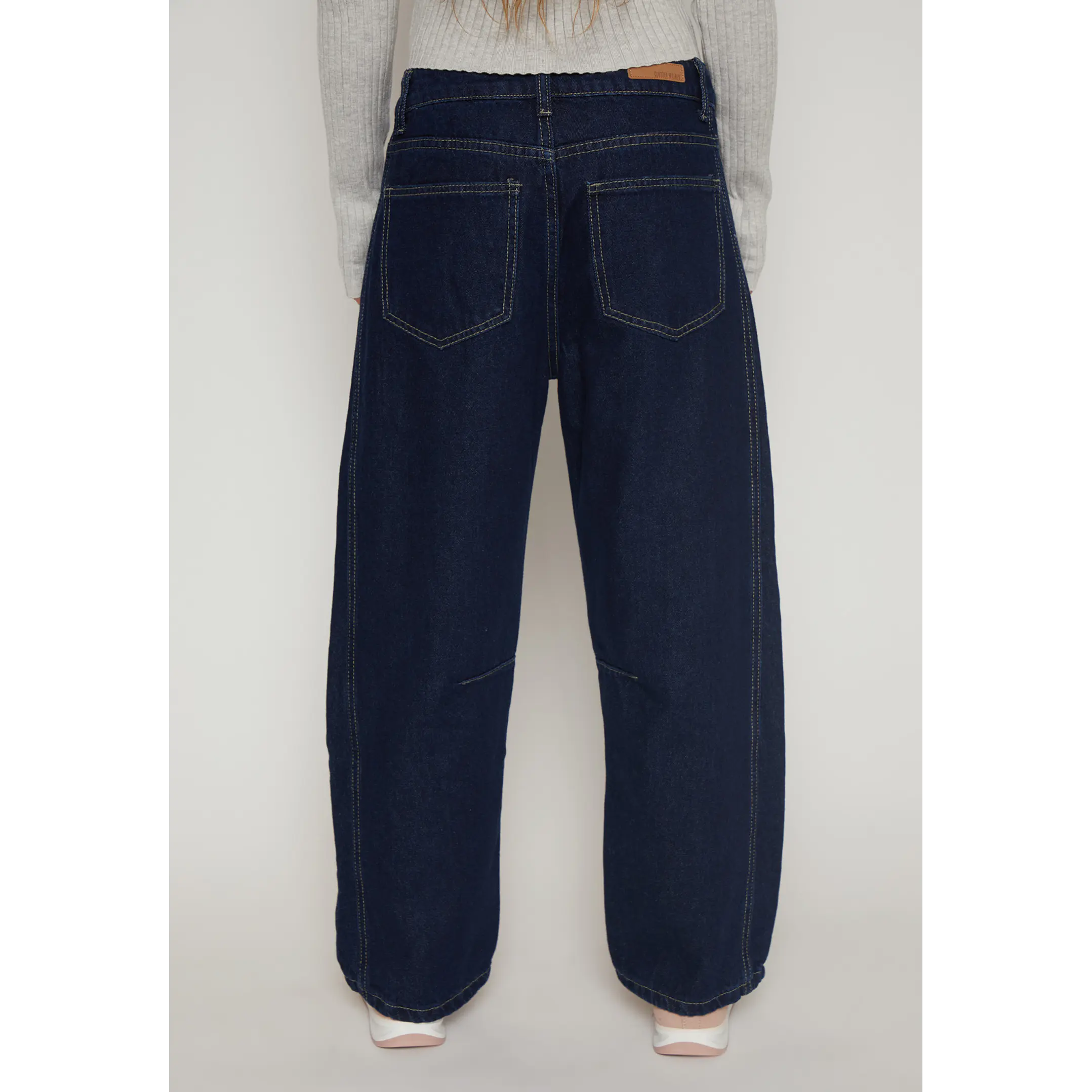 Jeans Barrel Mujer Azul Familyshop 3