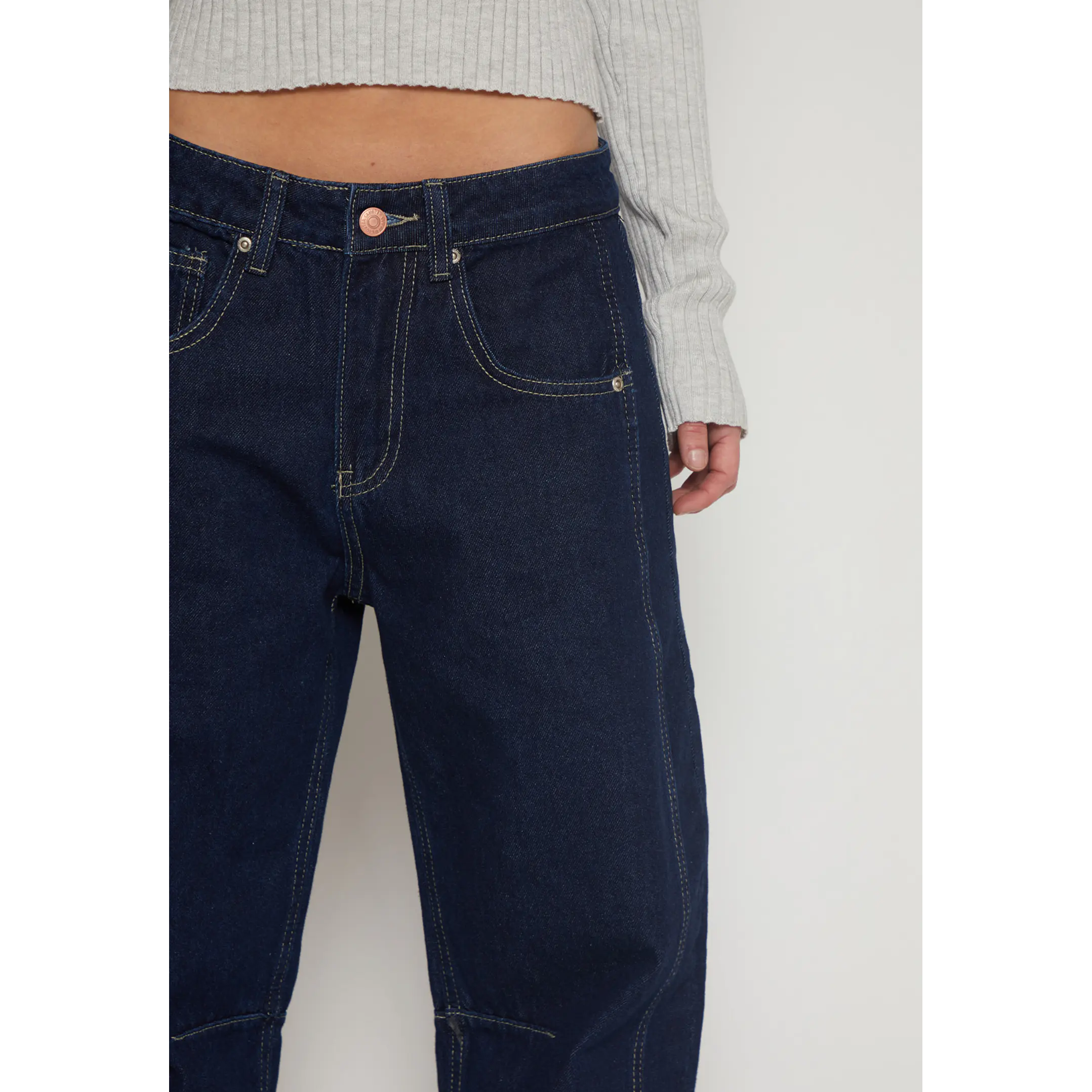 Jeans Barrel Mujer Azul Familyshop 4