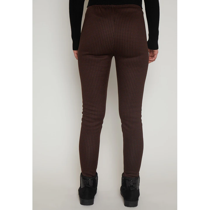 Calza Térmica Cuadros Mujer Café Familyshop 2