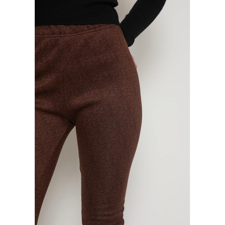 Calza Térmica Mujer Café Familyshop 4