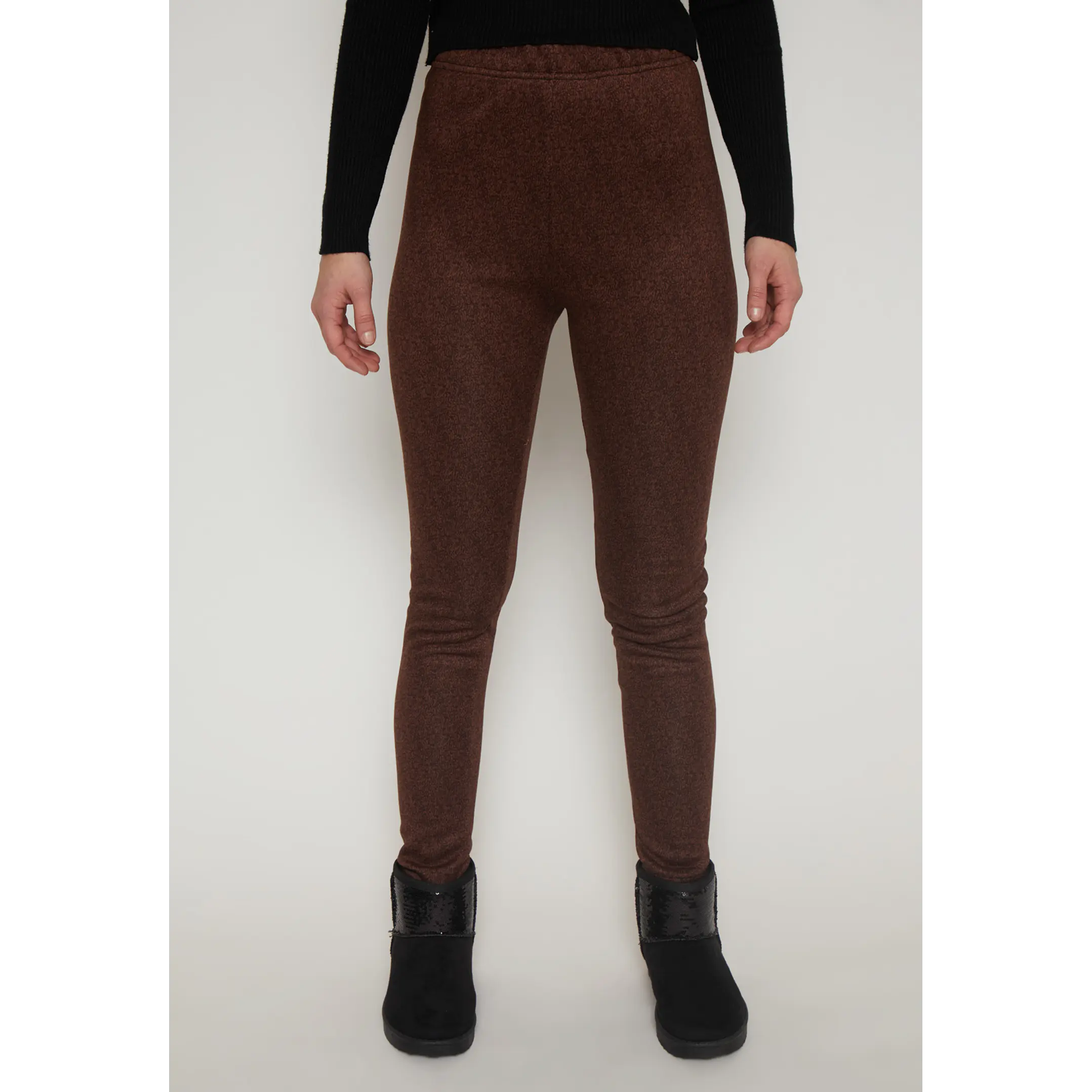 Calza Térmica Mujer Café Familyshop 1