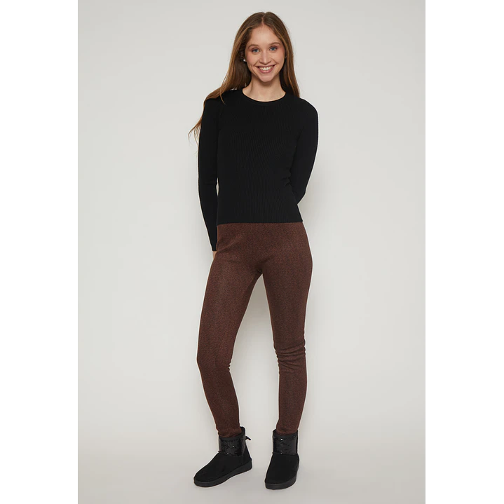 Calza Térmica Mujer Café Familyshop 2