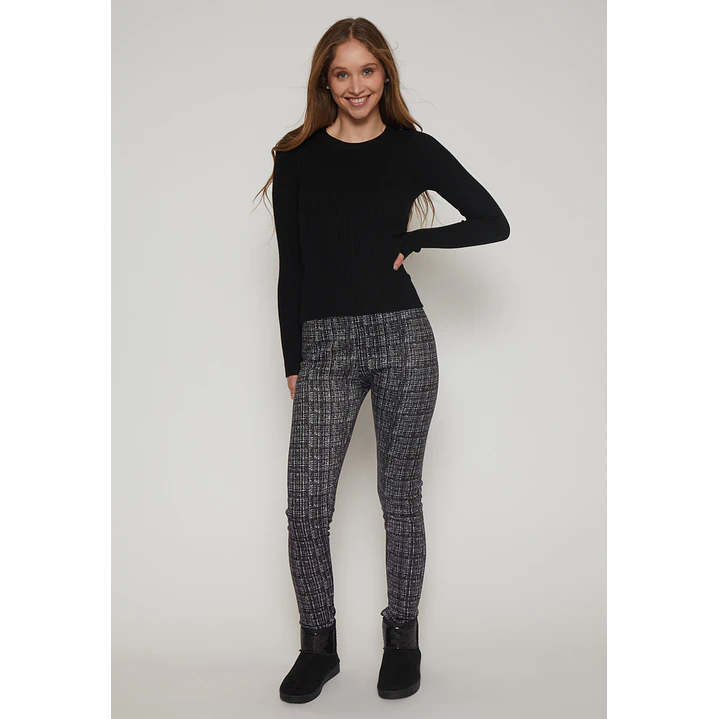 Calza Térmica Piel Interior Mujer Negro Familyshop 4
