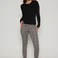 Calza Térmica Mujer Beige Familyshop - Miniatura 4