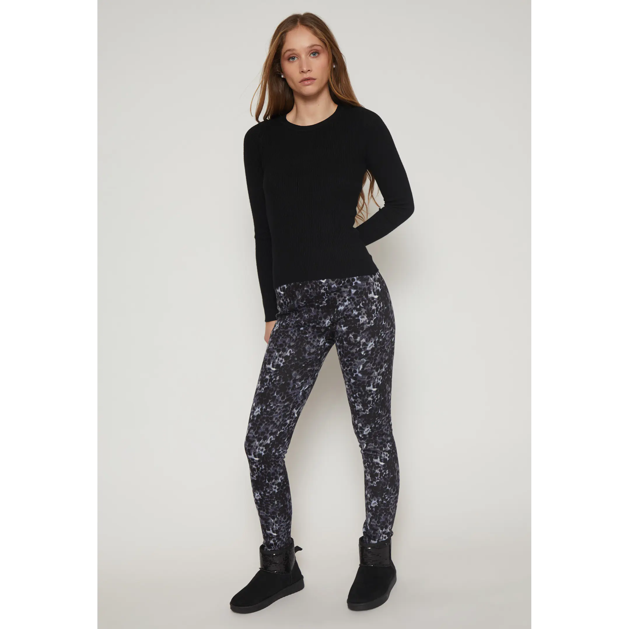 Calza Térmica Mujer Negro Familyshop 4