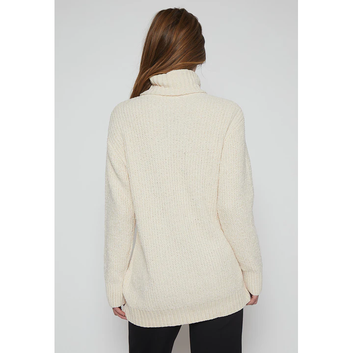 Sweater Chenille Mujer Crudo Familyshop 2