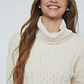 Sweater Chenille Mujer Crudo Familyshop - Miniatura 3