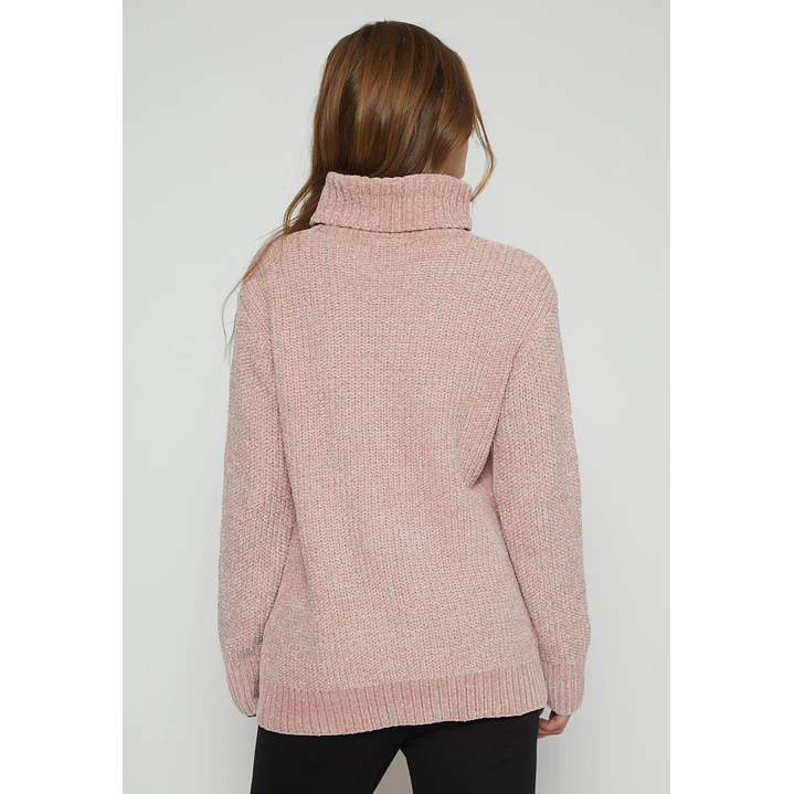 Sweater Chenille Mujer Rosado Familyshop 2
