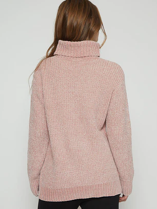 Sweater Chenille Mujer Rosado Familyshop