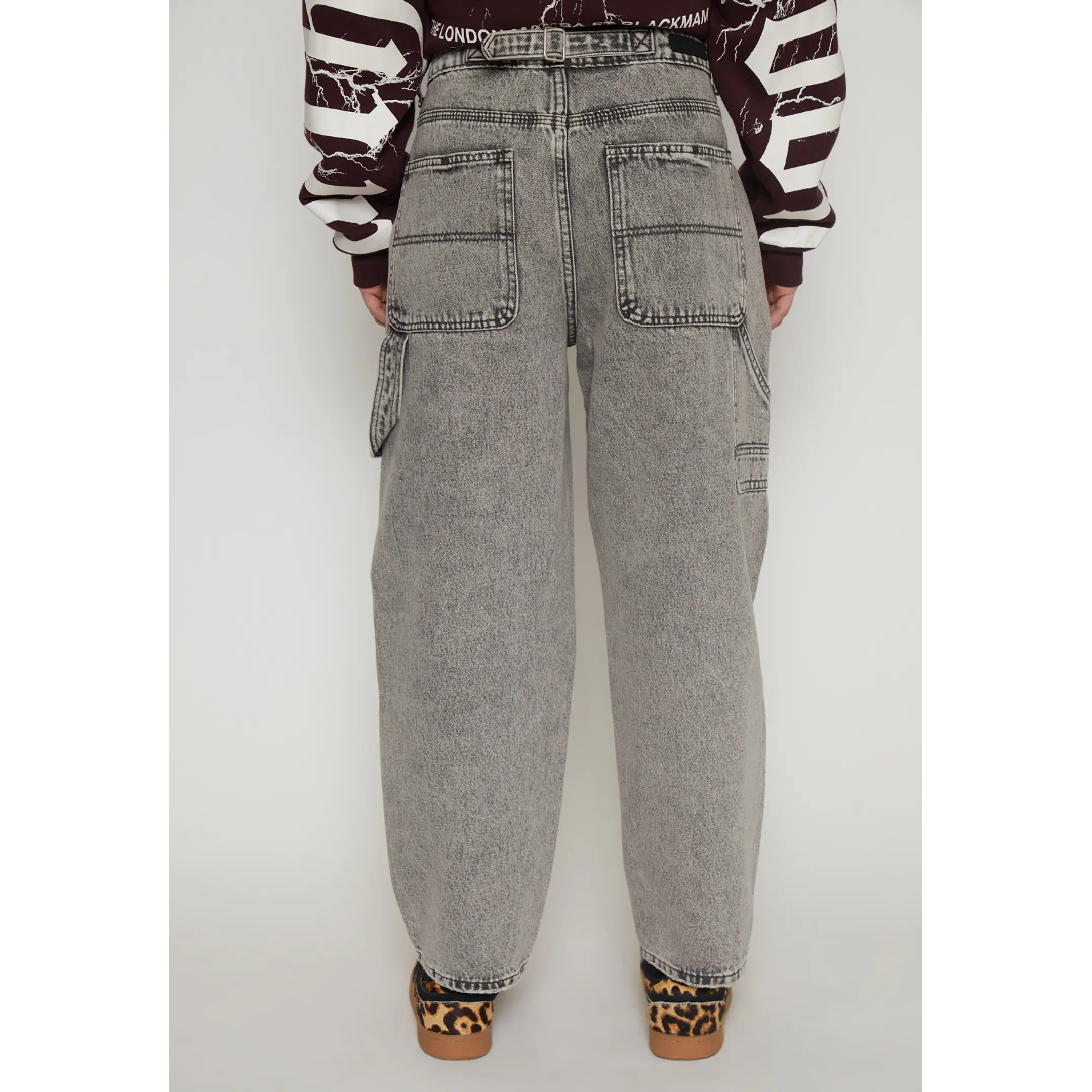 Jeans Barrel Mujer Gris Familyshop 3