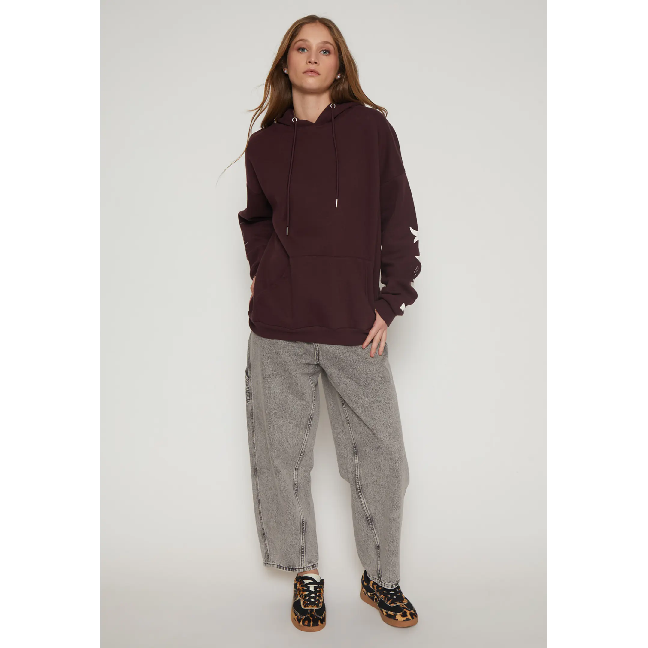 Jeans Barrel Mujer Gris Familyshop 2