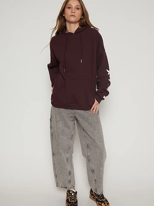 Jeans Barrel Mujer Gris Familyshop