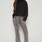 Sweater Canutón Cuello Mujer Negro Familyshop - Miniatura 4