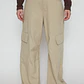 Pantalón Cargo Mujer Beige Familyshop - Miniatura 1