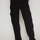 Pantalón Wide Leg Mujer Negro Familyshop - Miniatura 1