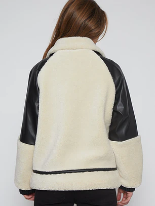Chaqueta Chiporro Mujer Crudo Familyshop