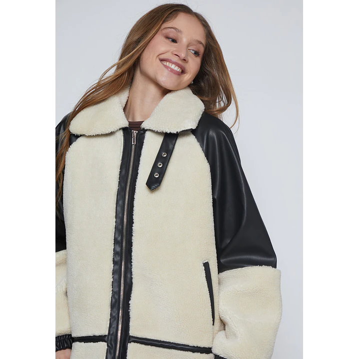 Chaqueta Chiporro Mujer Crudo Familyshop 3