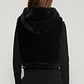 Chaqueta Piel Mujer Negro Familyshop - Miniatura 3