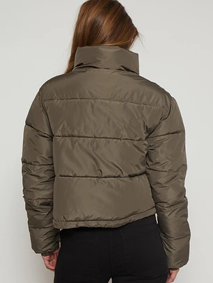 Parka Puffa Mujer Verde Familyshop