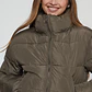 Parka Puffa Mujer Verde Familyshop - Miniatura 3