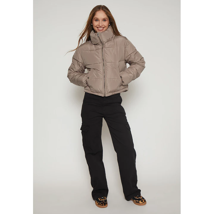 Parka Puffa Mujer Beige Familyshop 4