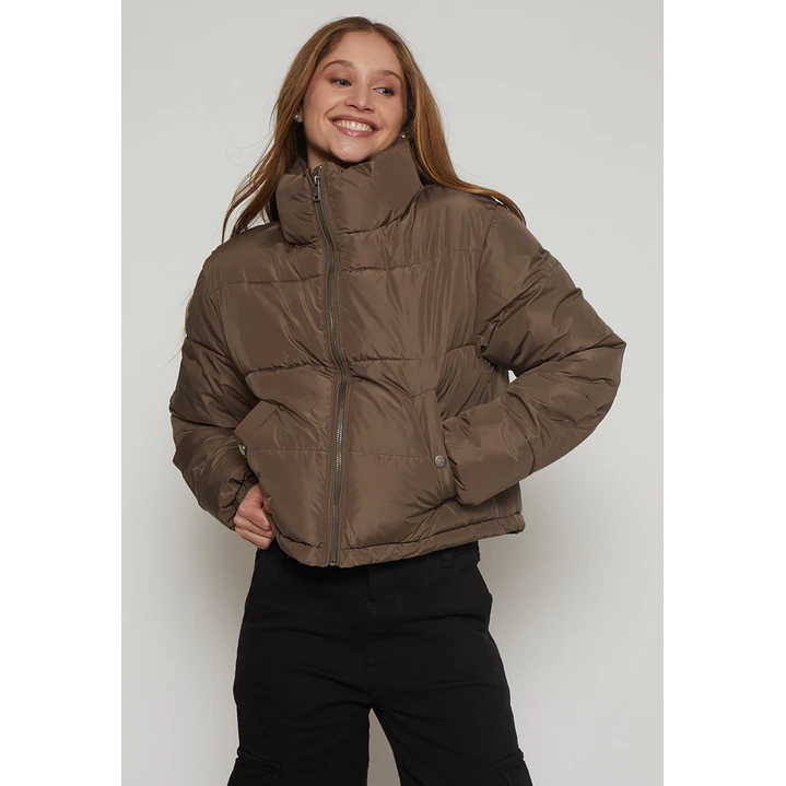 Parka Puffa Mujer Café Familyshop 1