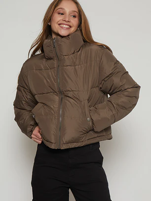 Parka Puffa Mujer Café Familyshop