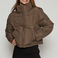 Parka Puffa Mujer Café Familyshop - Miniatura 1