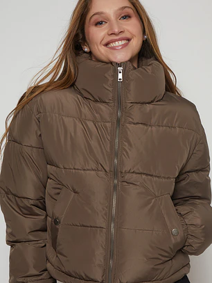 Parka Puffa Mujer Café Familyshop