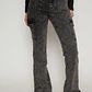 Jeans Flare Mujer Gris Familyshop - Miniatura 1
