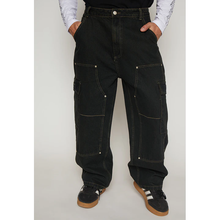 Jeans Carpintero Cargo Hombre Azul Familyshop 1
