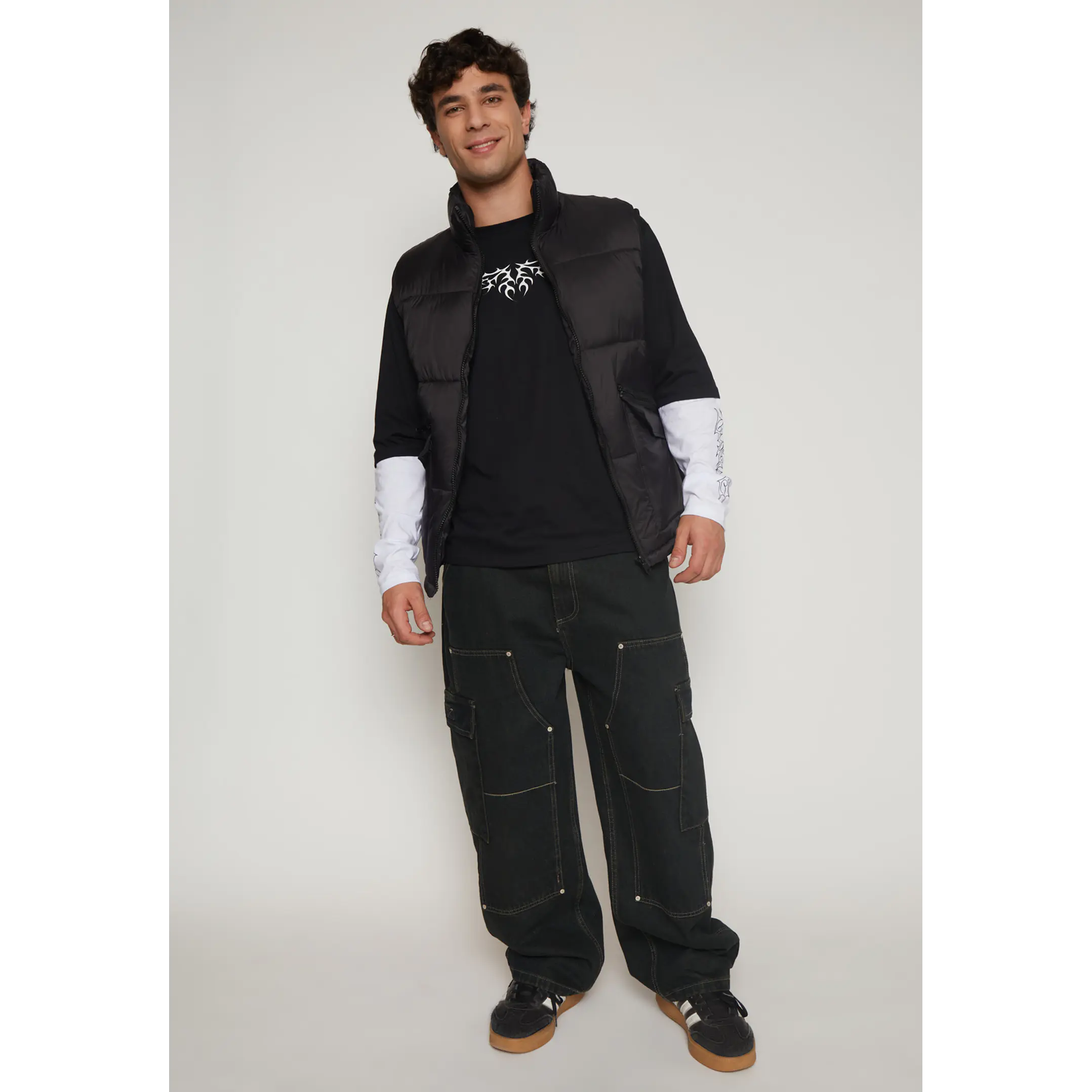Jeans Carpintero Cargo Hombre Azul Familyshop 4