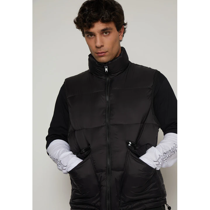 Parka Cargo Hombre Negro Familyshop 3