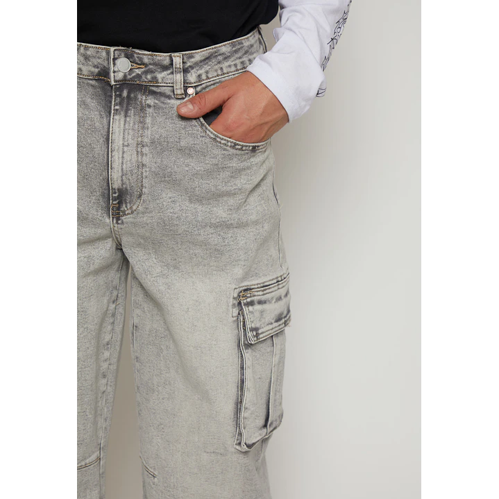 Jeans Cargo Hombre Gris Familyshop 3