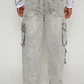 Jeans Cargo Hombre Gris Familyshop - Miniatura 2