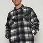 Chaqueta Escocesa Franela Hombre Azul Familyshop - Miniatura 1