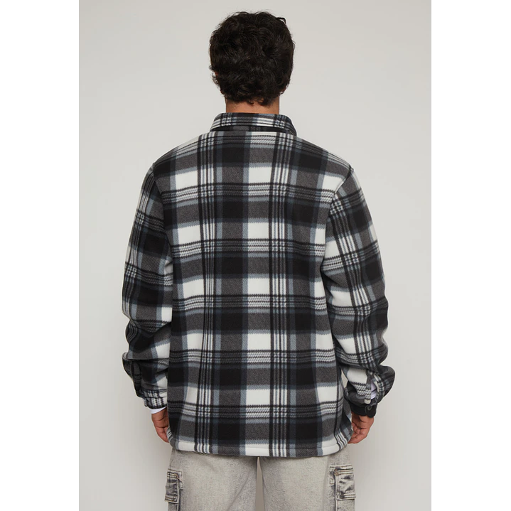 Chaqueta Escocesa Franela Hombre Azul Familyshop 2