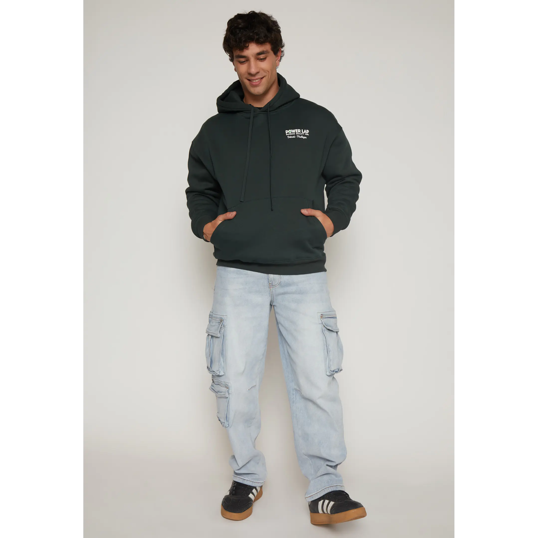 Jeans Cargo Hombre Azul Familyshop 4