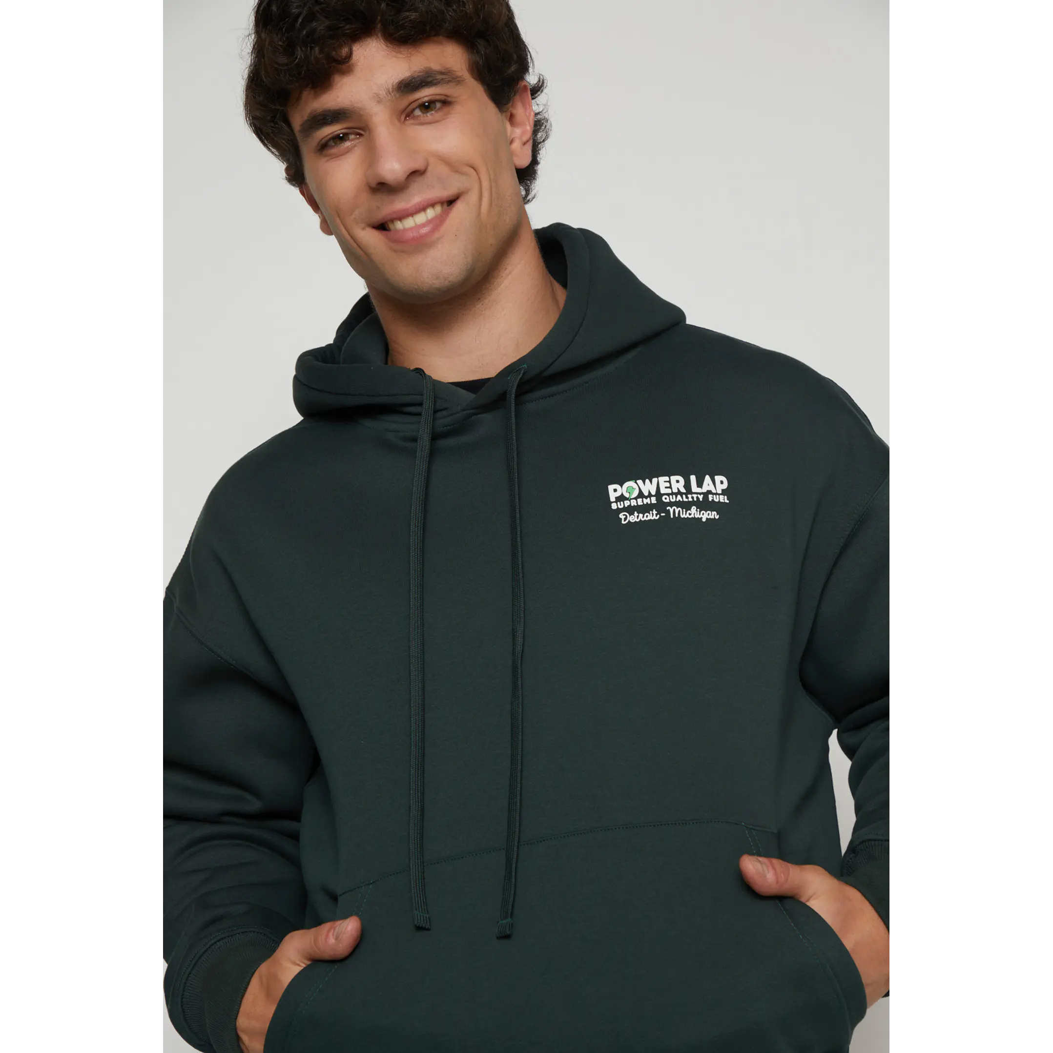 Polerón College Hombre Verde Familyshop 3