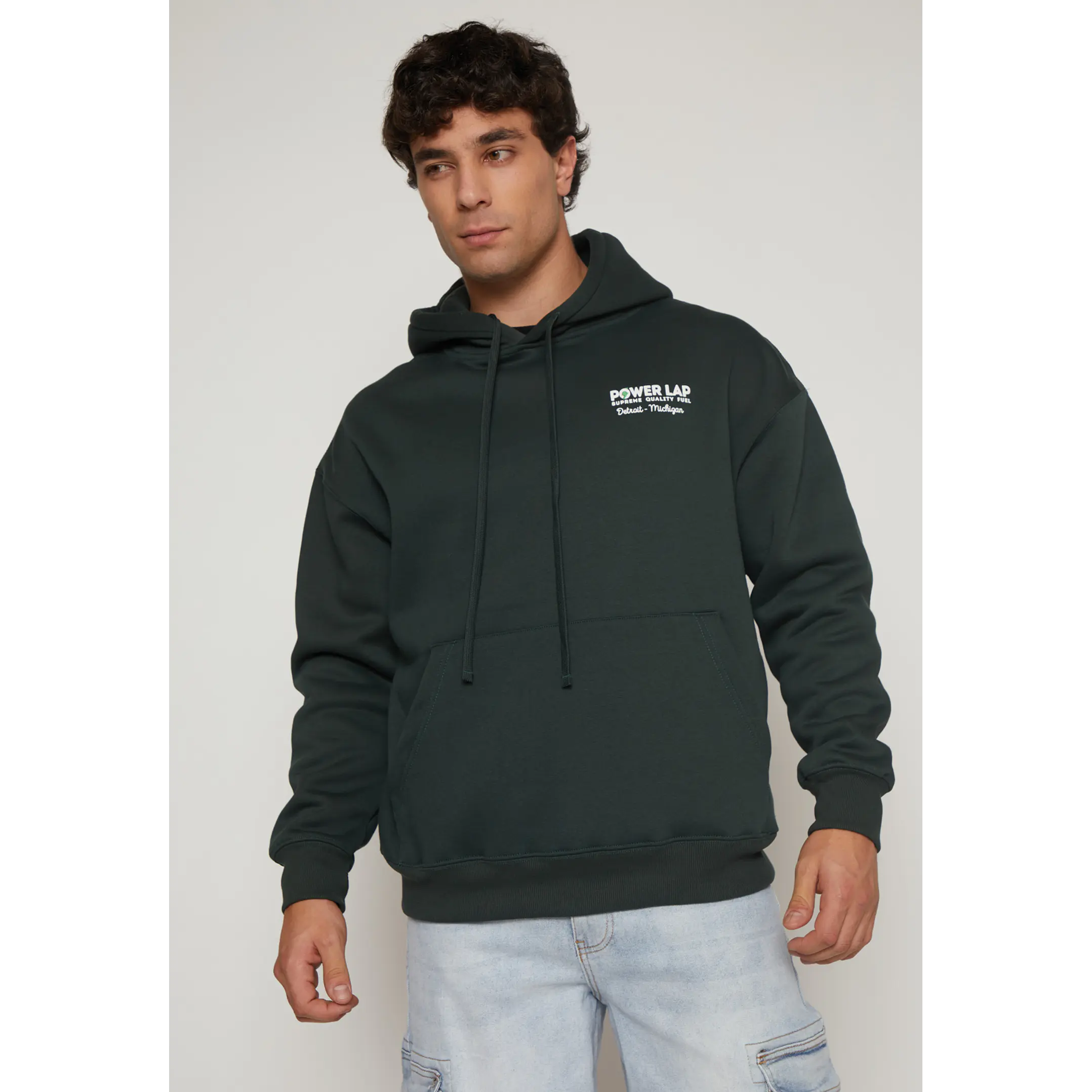 Polerón College Hombre Verde Familyshop 1