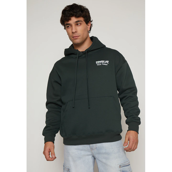 Polerón College Hombre Verde Familyshop 1