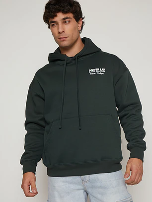 Polerón College Hombre Verde Familyshop